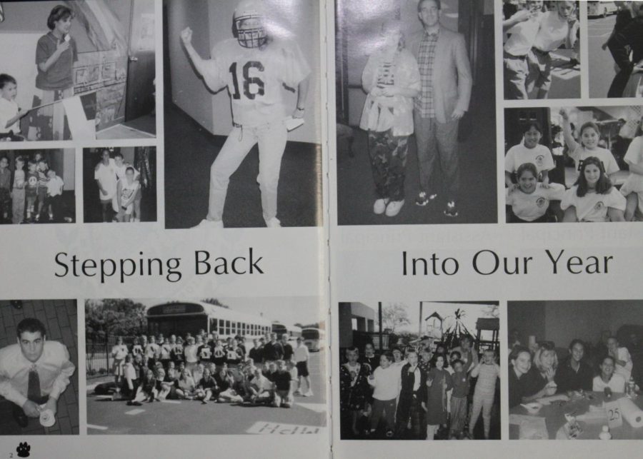 This photo is from the yearbook of the graduating class of 1999
