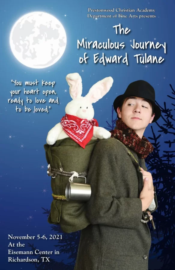 The fall play this year was The Miraculous Journey of Edward Tulane. 