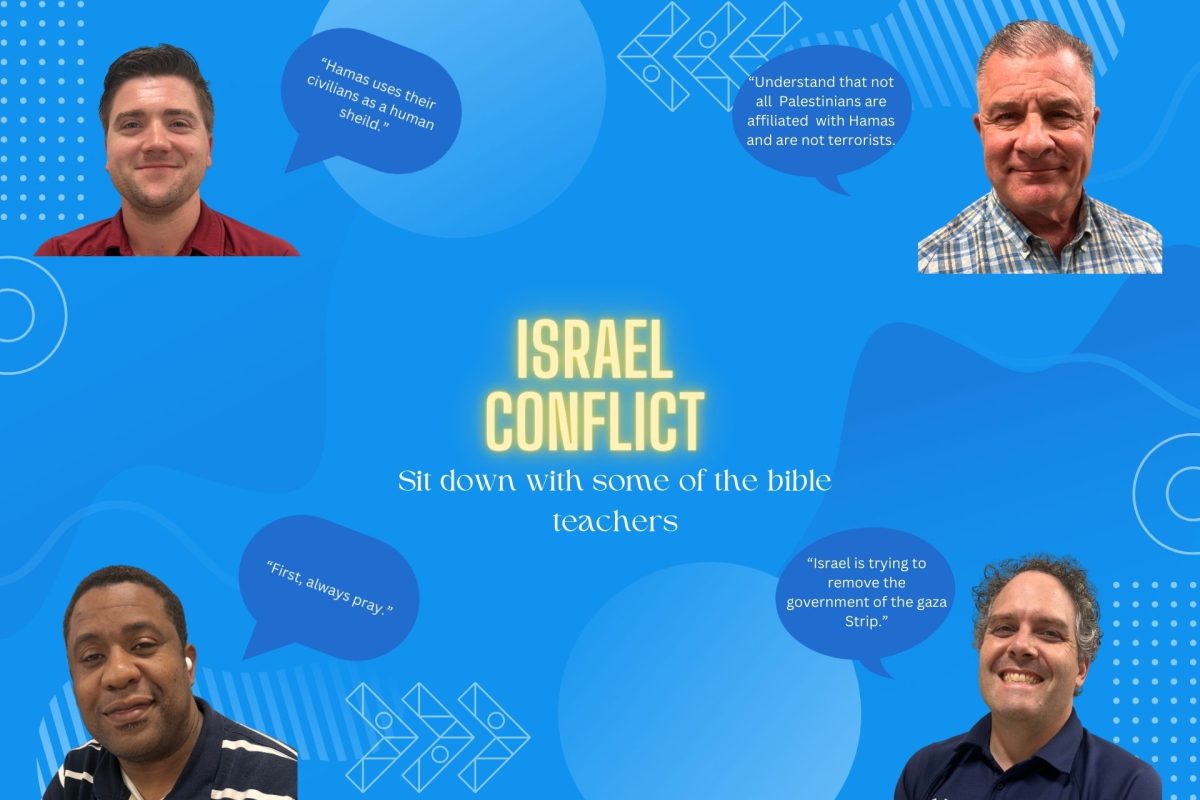 Sit Down with Some of the Bible Teachers: Israel Conflict