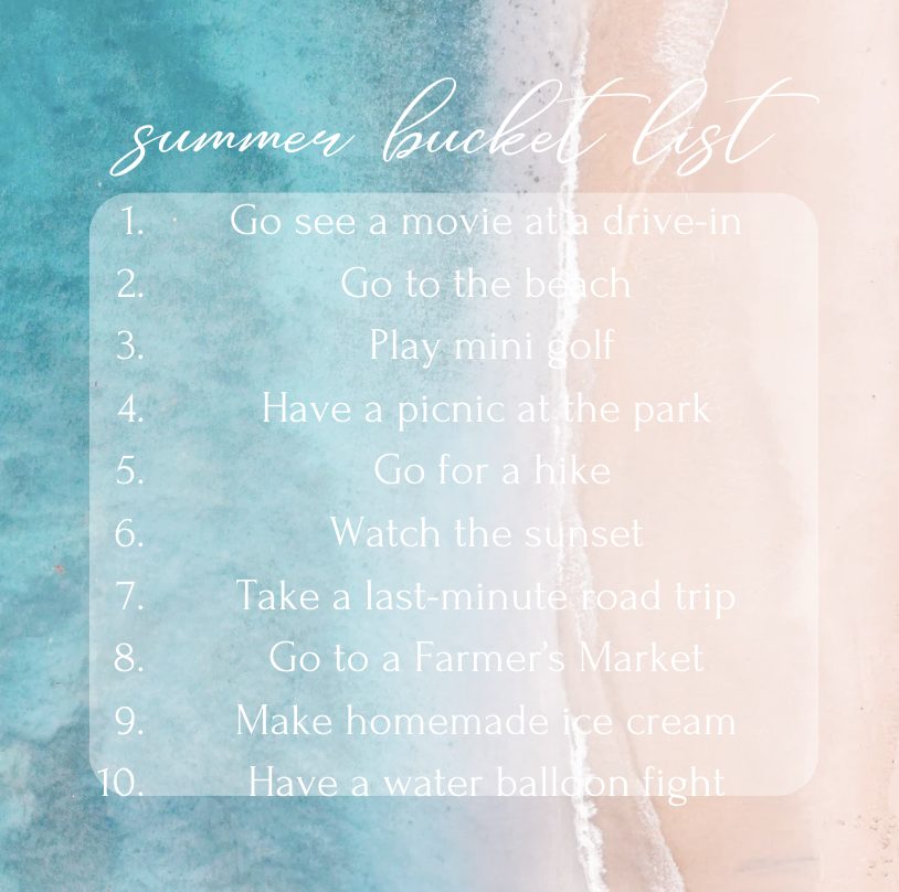 Summer+Bucket+List%21