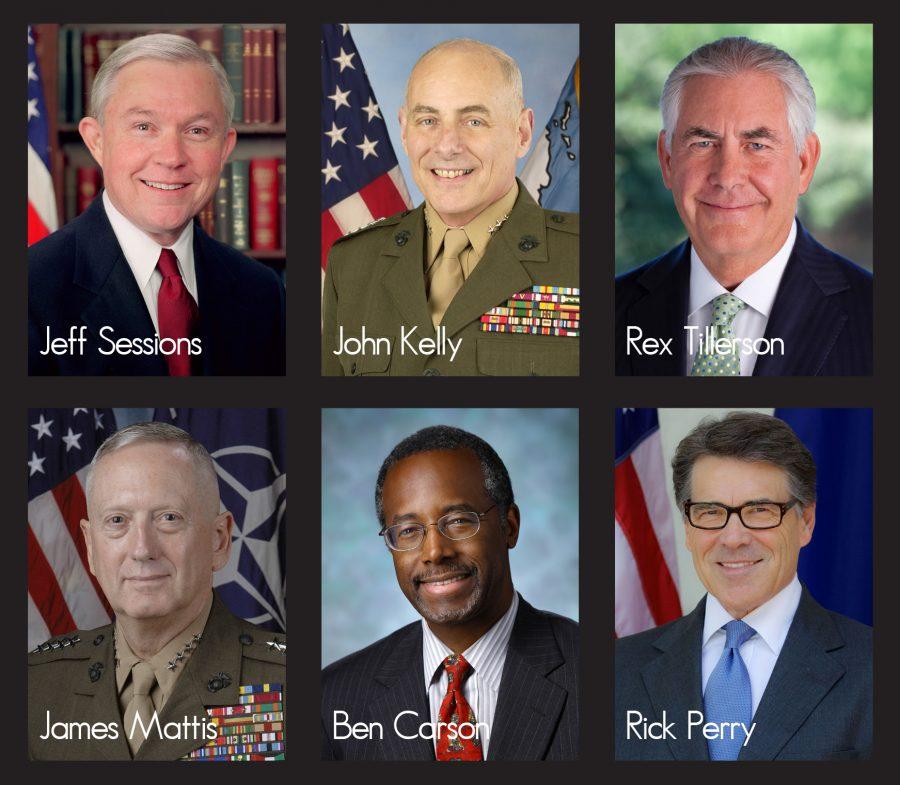 Members of President Donald Trump's proposed cabinet