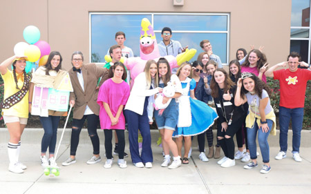 Media Monday brings out everyone from Sponge Bob to Jimmy Neutron to the cast of "Up." Going all out for dress-up days  brought extra life and laughs to Homecoming week.