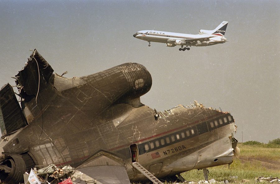 Delta Flight 191 crashes just before landing at Dallas-Ft. Worth International Airport. Dr. Irving Stone shared his experiences with 
STEM and FDA students including his work on the 1985 plane crash.