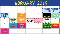 February Calendar