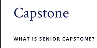 Capstone: What’s all the Hype About?