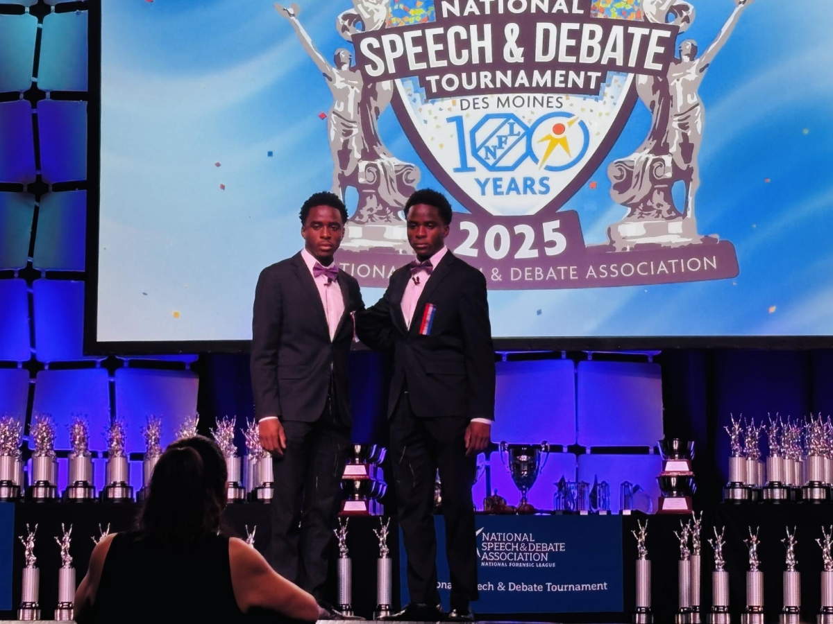 Logan- Speach and Debate first competition